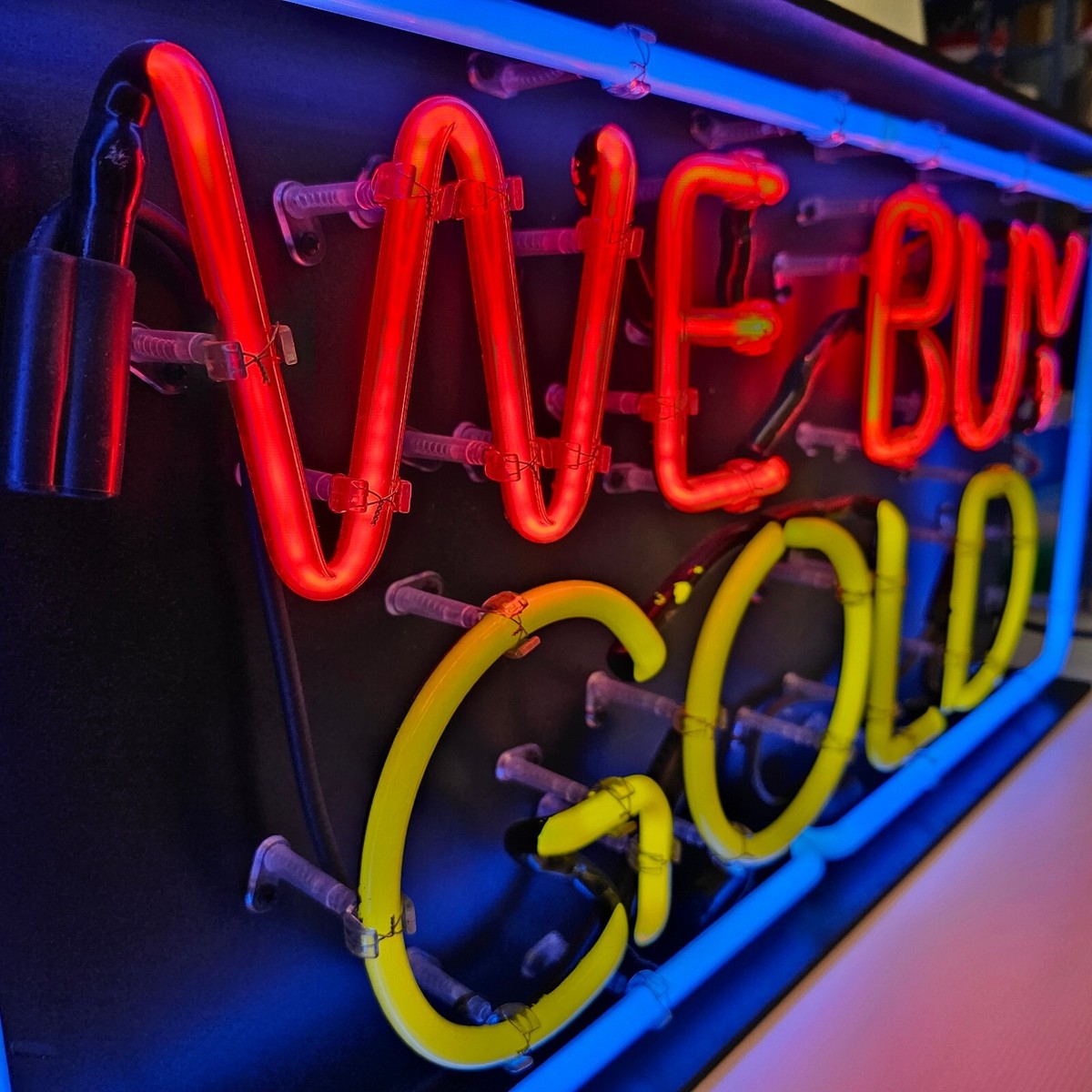 Enseigne Lumineuse I250-b MONEY EXCHANGE CHANGE Display NR Neon