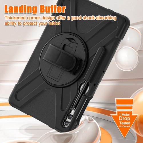 Case for Samsung Galaxy Tab A9 A9 S9 S9 S9 FE Plus Screen Protector Strap Cover - Picture 59 of 60