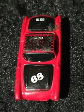 Vintage Summer Marz Karz 1957 Chevy Corvette #68 Red Diecast