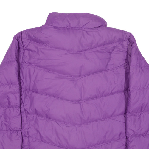THE NORTH FACE 550 Insulated Puffer Jacket Purple Nylon Girls XL - Picture 4 of 8