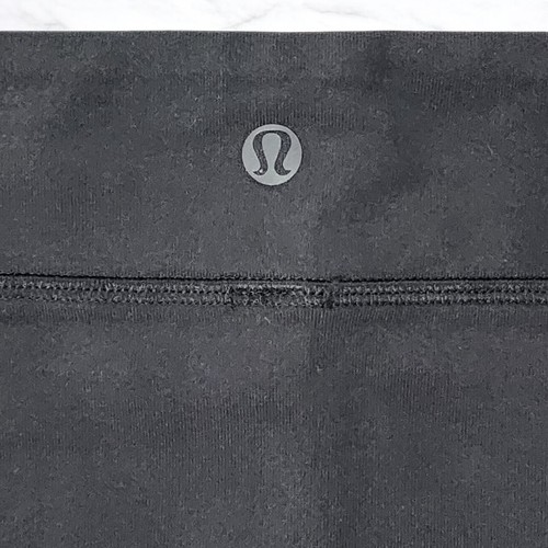 Lululemon City Hi-low Athletic Casual Skirt Stretch Slim Fit Side Slit Black 10 - Picture 4 of 14