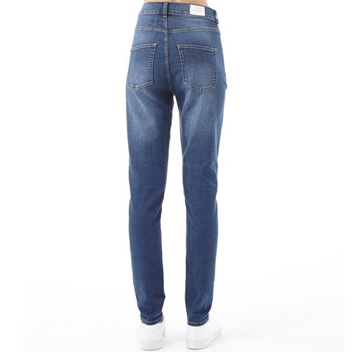 Cheap Monday Womens High Spray Skinny Jeans Mid Blue W32-33 in LN008 AA 01 - Picture 2 of 3