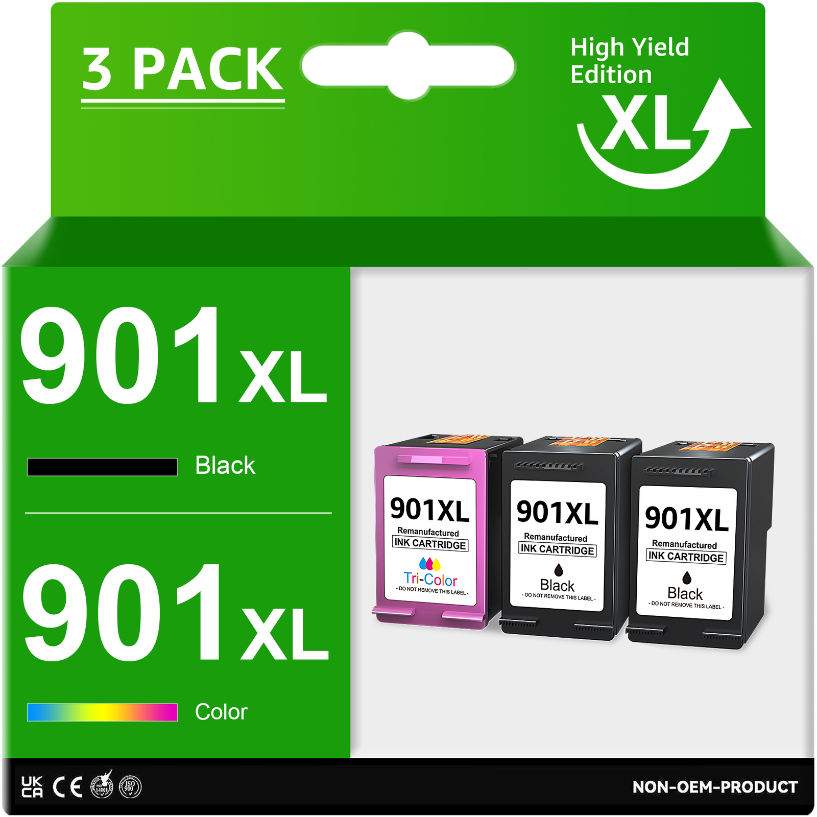 901xl Ink Cartridges For HP 901 Officejet 4500 J4500 J4540 J4550 J4580 J4640 eBay