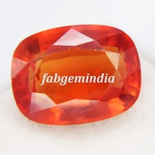11.50 Ct Mandarin Spessartite Garnet Natural Loose Gemstones Orange Color Fire