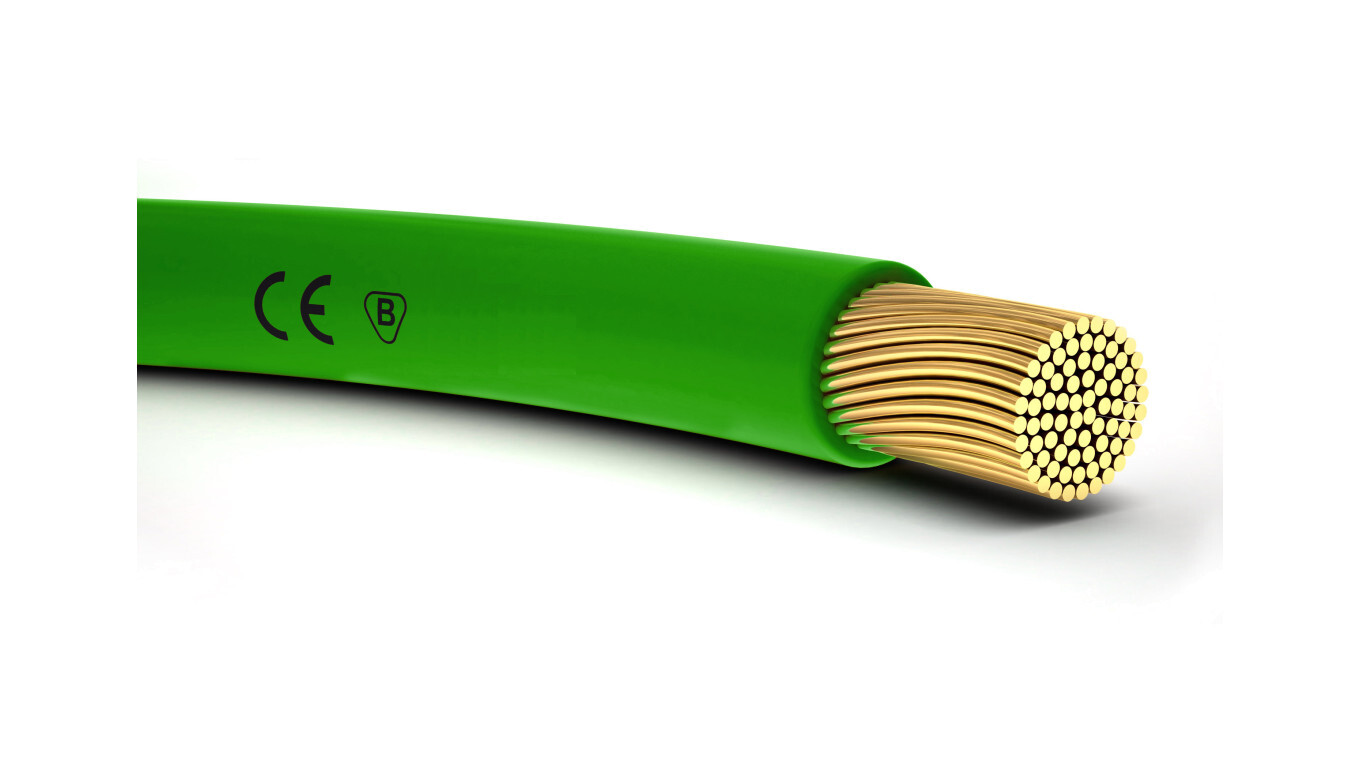(1 disc) Installation cable H05V-K 0.75 green 4510122 / 100m / /T2UK