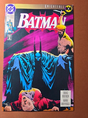 DC Batman #493 1993 Knightfall