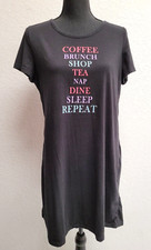 Secret Treasures Sleepwear Dress (S/M) Black. "Coffee, Brunch, Shop, Tea, etc."