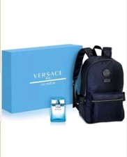 versace book bag with cologne