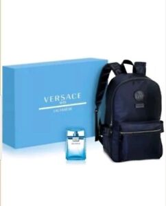 versace parfums backpack gift set