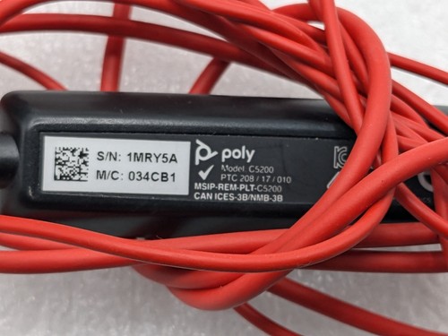 Poly Blackwire C5200 Series C5220T SB Monoaural Headset W/ USB C PORT FREE S/H - Picture 6 of 6