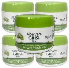Grisi FACE CREAM  BODY LOTION With ALOE VERA Crema Facial y Corporal 3.8oz 5-Pk