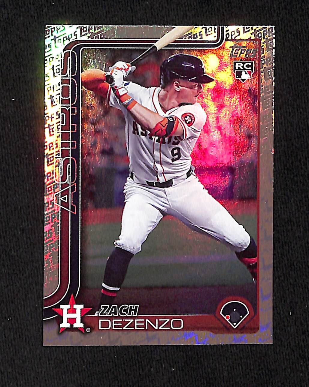2025 Topps Series 1 - Zach Dezenzo #89 Topps Foil Pattern (RC) FANATICS EXCL.