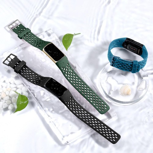 Maledan con Fitbit Charge 5/ Carga 6 Bandas Hombres Mujeres, Paquete de 3 Bandas Deportivas Sof... - Imagen 7 de 7