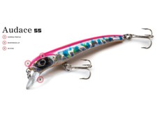 Molix Audace 5.5cm 2.5g Sinking Lure Jerkbait Trout Perch Bass NEW COLORS 