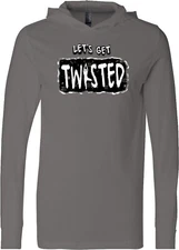 Yoga Lightweight Hoodie Lets Get Twisted