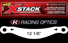 Racing Optics 10208C Laminated Tear Off Bell GTX.2 Zamp Z-15 Z-20 Shield Clear