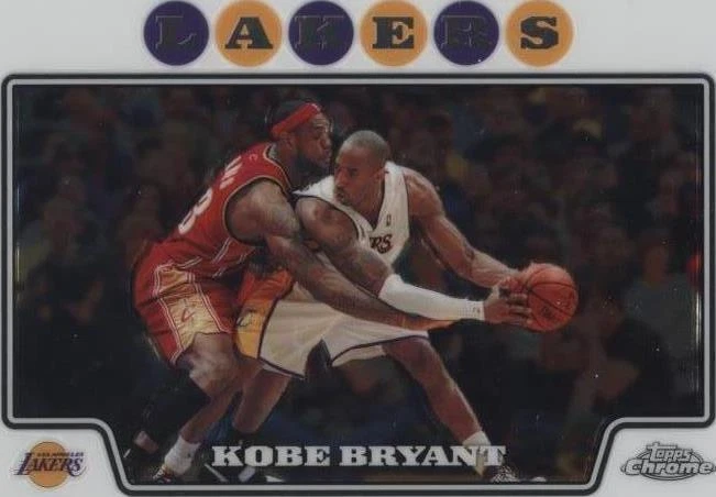 2008-09 Topps Chrome - Kobe Bryant/LeBron James #24 for sale | eBay