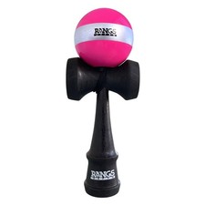 Rangs Japan Kendama Toy Pink Beech Wood with Spare String Kids 6 New H87T