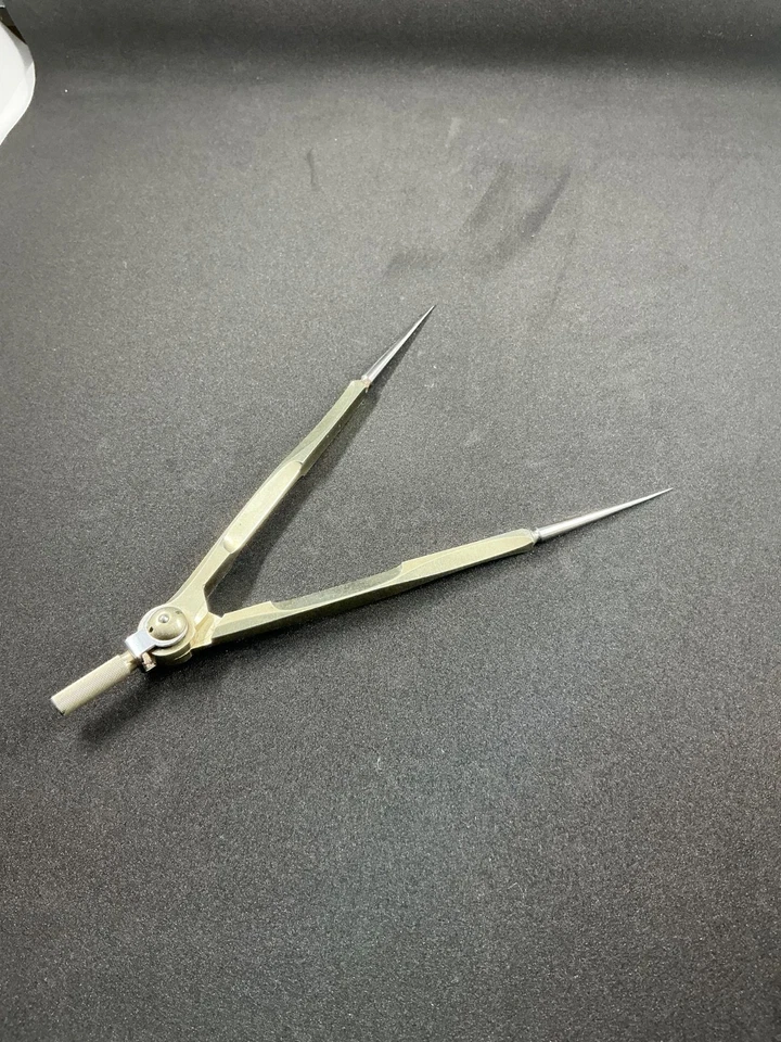 Good Condition Vintage Divider Drafting Compass - German Style 1930’s - Image 4 of 4
