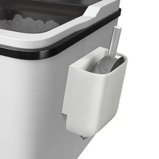 Small Ice Scoop Holder for Machine Freezer, Small, White