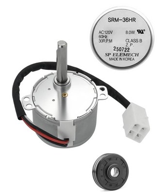 DD31-00013B Samsung Dishwasher Geared Motor Replacement Kit w/ Shaft Seal