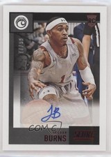 2021 Panini Chronicles Draft Picks Score Rookie Red 77/99 Jordan Burns Auto 0lt3
