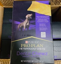 Purina Pro Plan Veterinary Diets Dental Chewz Canine Treats, Case of 6