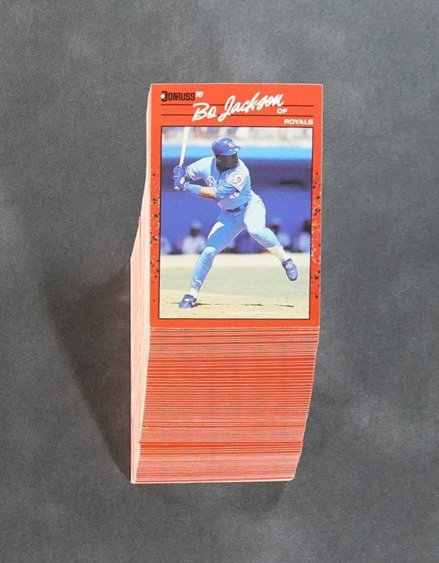 1990 DONRUSS #61 BO JACKSON LOT OF 85 MINT
