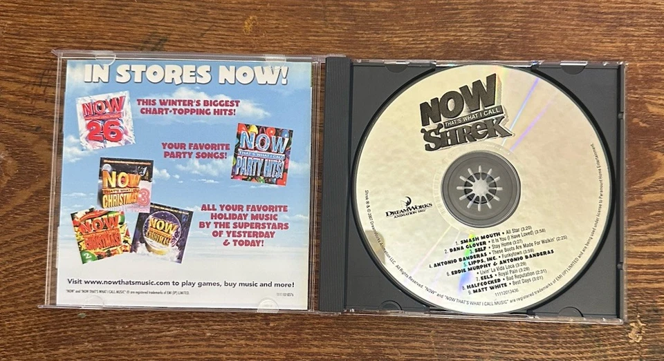 Now That's What I Call Shrek CD Smash Mouth,Antonio Banderas, Eddie Murphy Foto 2 de 3