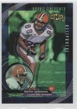 1999 UD Ionix Rookie Firepower Reciprocal Kevin Johnson #R83 0i0