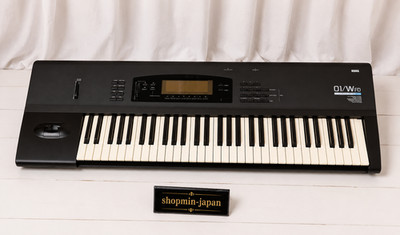 KORG 01/W FD Music Workstation Synthesizer Tested Working 61-Key from Japan