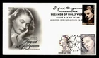 DR WHO 2015 FDC JOINT ISSUE SWEDEN INGRID BERGMAN COMBO HOLLYWOOD LEGEND M76045