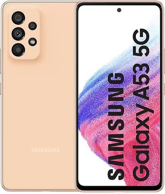 Samsung Galaxy A53 5G Dual SIM 256GB awesome peach