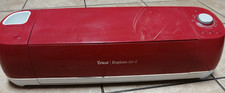 Cricut Explore Air 2 Smart Cutting Machine Wild Rose RED Powers On FOR PARTS