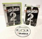 SKATE 2 MICROSOFT XBOX 360 COMPLETE SET W/ BOOKLET 2009 EA ELECTRONIC ARTS
