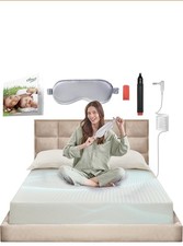 Earth Grounding Fitted Sheet King Size with 12 Silver Fiber  4 Silk  84 Org