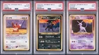 PSA 9 8 Pokemon Card Eevee Umbreon Espeon 197 Neo 2 Promo Seq Set Japanese 2000