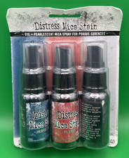 Tim Holtz Distress Holiday 2022 Spray Set 5 Juniper Berry, Yuletide, Frozen