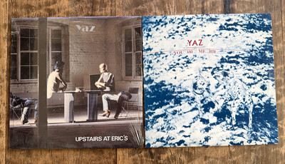 YAZ 2 LP Lot Upstairs At Eric s You & Me Both OG 80's Pressings NM