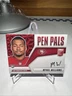2025 Panini Donruss Elite - Pen Pals Mykel Williams #PP-MWI (AU, RC)