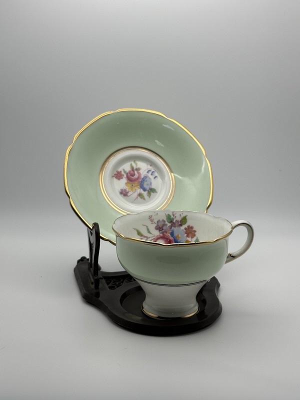 Double Warrant Paragon Vintage Bone China Small Teacup and Saucer Set