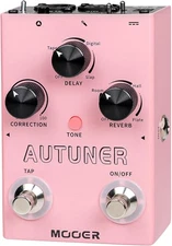 Autuner Vocal Effects Processor Voice Pedal Pitch Correction Reverb Delay Guitar