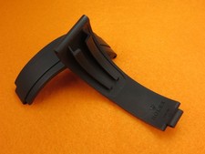 New 20mm Authentic ROLEX Daytona OYSTERFLEX Rubber Strap X Black Watch Band G G