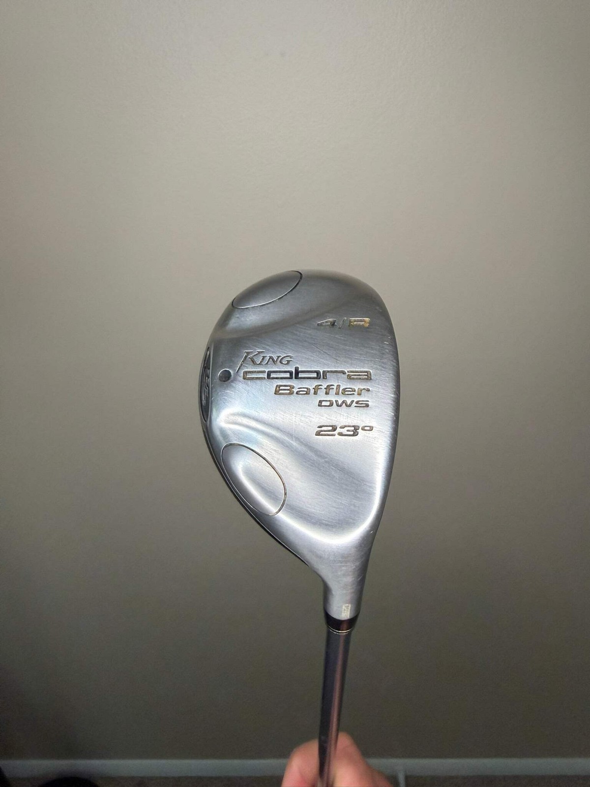Cobra Baffler DWS 4 Hybrid 23&deg; Aldila NV HL 65g Stiff Flex 40&Prime; +HC NICE
