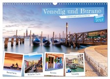 Venedig und Burano - Lagunenstadt und bunte H...