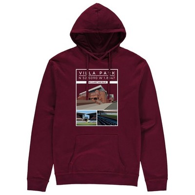 Villa Park Stadium Hoodie - Erwachsenengrößen