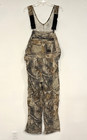 Liberty Men's Rugged Outdoor Wear Bib Overalls 36x31 Realtree Forest Camo Canvas
