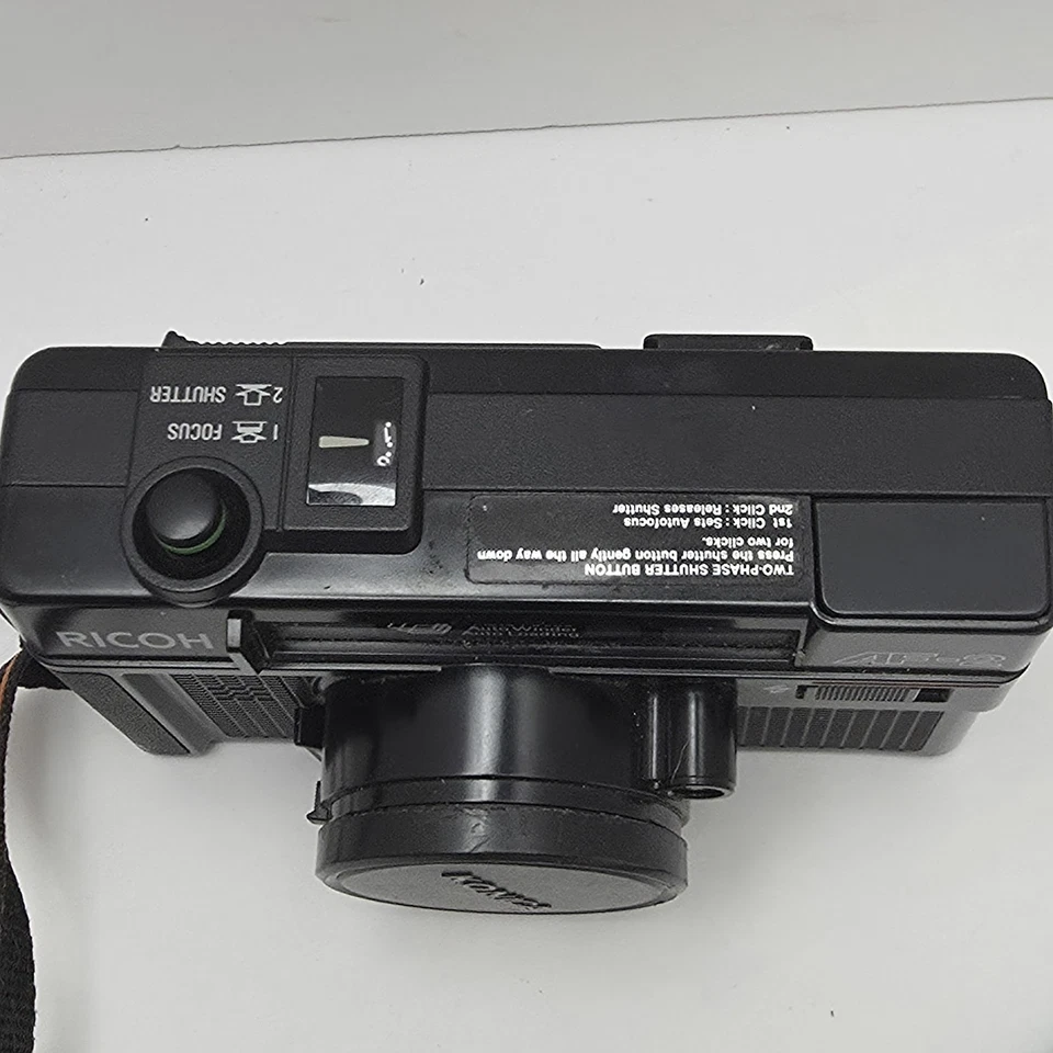 Câmera de Filme Ricoh AF-2D 35mm Point & Shoot 38mm f2.8 Testada ASA 25-800 - Imagem 2 de 4