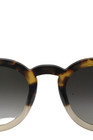 Krewe Womens Brown Plastic Collins Rounded Sunglasses — photo 2