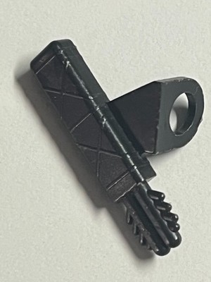 2 Stck. Lego Black Minifigure Arrow Quiver with 2 Arrows 4498